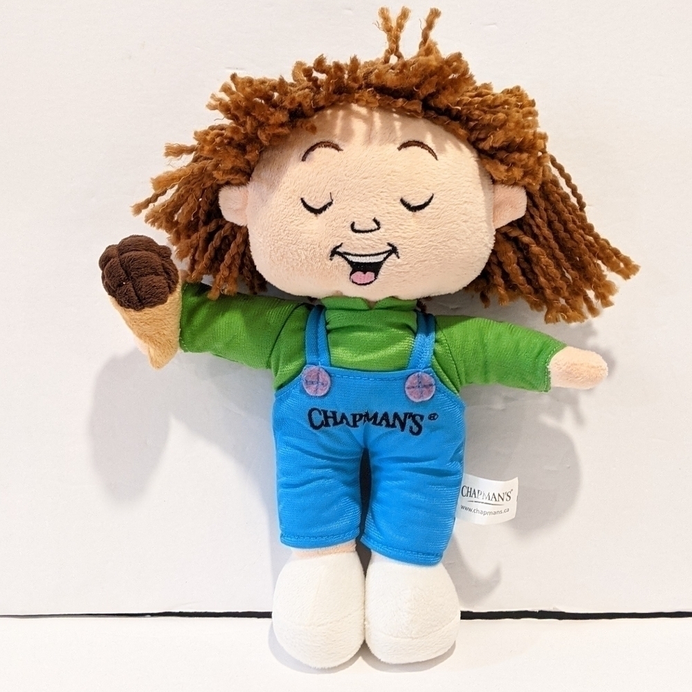 Chapman's Ice Cream Boy Doll Plush 13” Advertisement